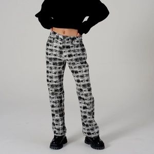 Black and White Knowledge Pant NWT | THE RAGGED PRIEST UK SZ 10 US SZ 6